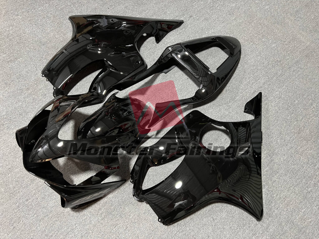 Gloss Black ABS fairings for Honda CBR600 F4i 2001 - 2003 - premium OEM fit kit by Monster Fairings