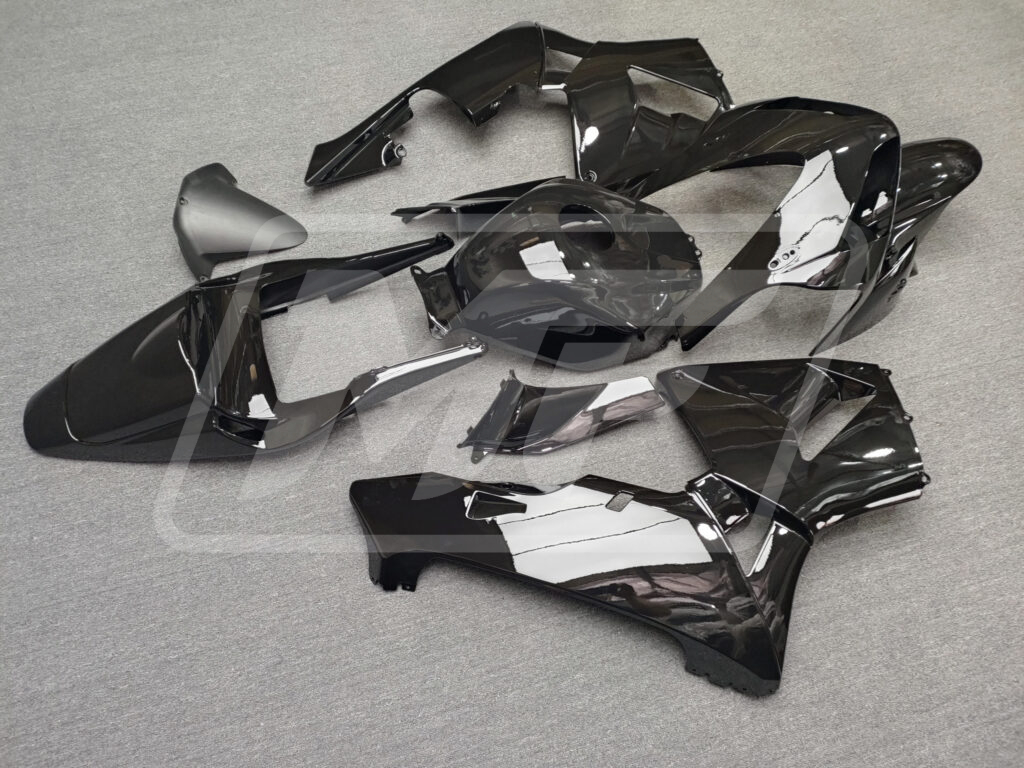 Monster Fairings ABS fairing kit for Honda CBR600RR 2003 - 2004 - Gloss Black, precise OEM fit
