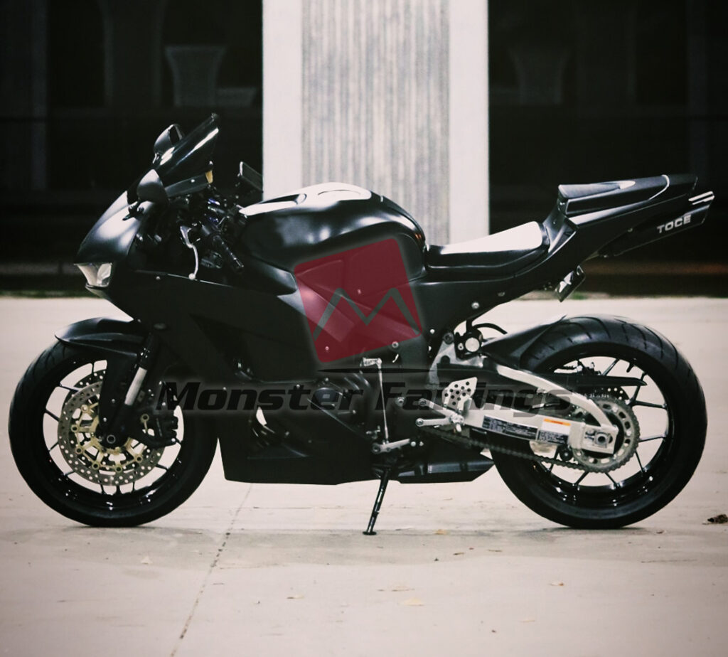 Monster Fairings ABS fairing kit for Honda CBR600RR 2013 - 2025 - Matte Black, precise OEM fit