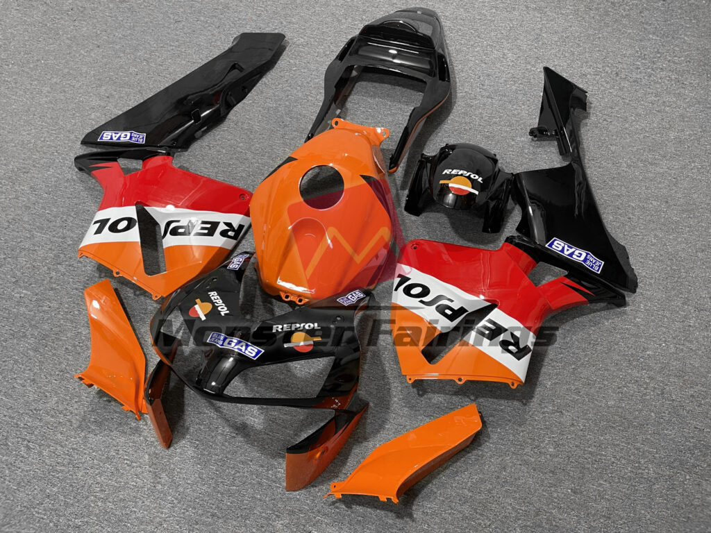 Gloss Classic Repsol 2 ABS fairings for Honda CBR600RR 2003 - 2004 - premium OEM fit kit by Monster Fairings