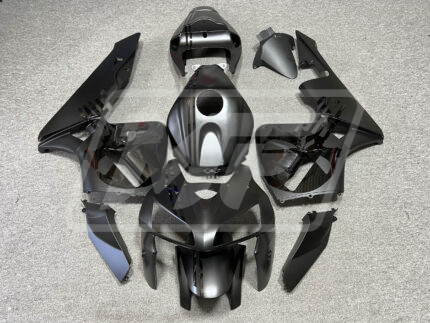 Honda CBR600RR 2005-2006 Matte Black Punisher ABS Fairings | Monster Fairings