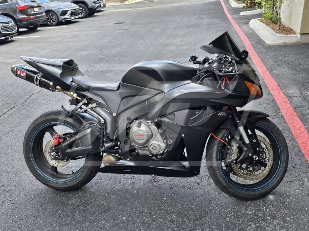 Matte Black ABS fairings for Honda CBR600RR 2007 - 2008 - premium OEM fit kit by Monster Fairings