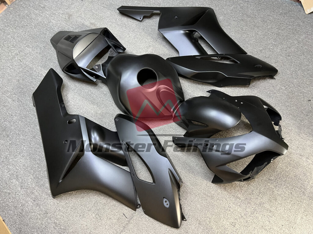 Honda CBR1000RR custom ABS fairings 2004 - 2005 in Matte Black - durable replacement kit, Monster Fairings