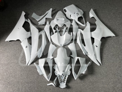 Yamaha R6 2008-2016 Gloss White ABS Fairings | Monster Fairings