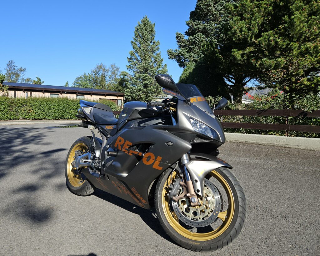 Honda CBR1000RR 2004 - 2005 ABS fairings, Matte Grey Orange Repsol - high - quality motorcycle kit by Monster Fairings