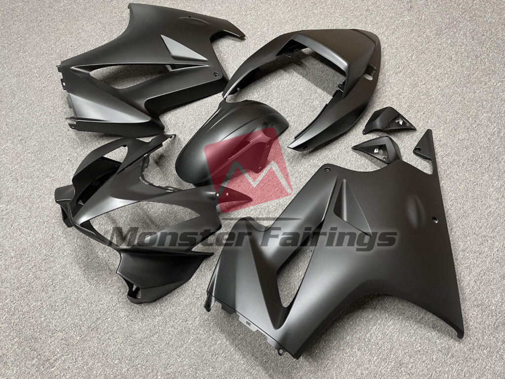 Matte Black ABS fairings for Honda VFR800 2002 - 2012 - premium OEM fit kit by Monster Fairings