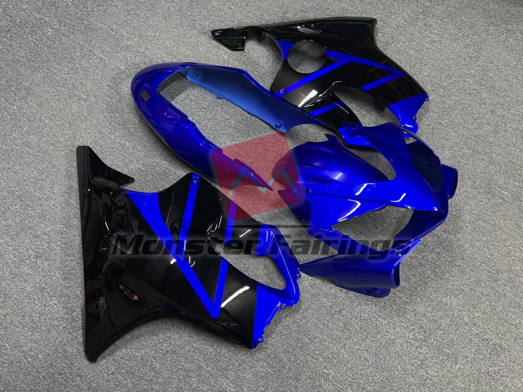 Gloss Blue & Black ABS fairings for Honda CBR600 F4i 2004 - 2007 - premium OEM fit kit by Monster Fairings