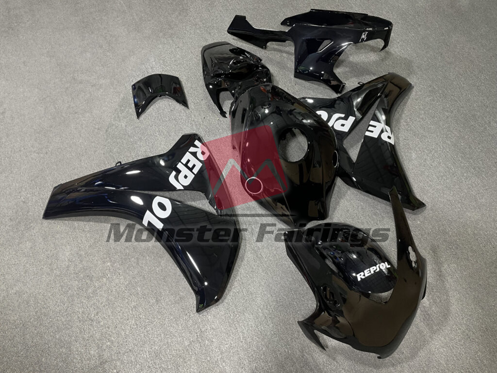 Gloss Black Repsol ABS fairings for Honda CBR1000RR 2008 - 2011 - premium OEM fit kit by Monster Fairings