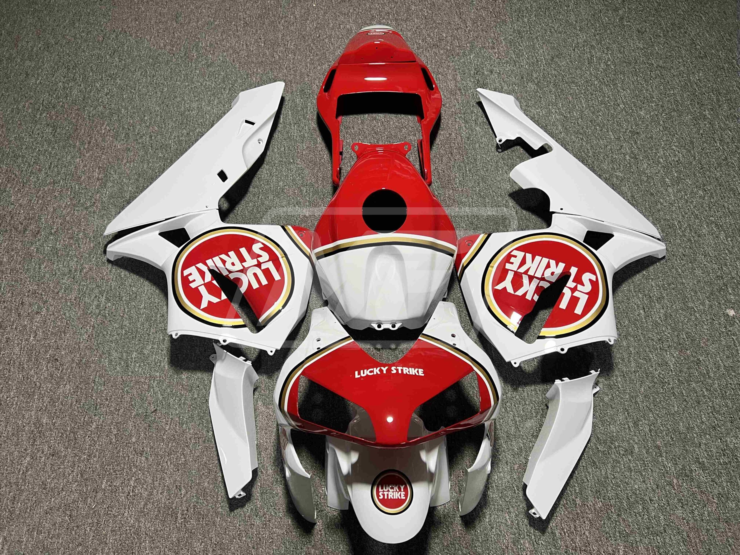Honda CBR600RR 2003-2004 Gloss Lucky Strike ABS Fairings Monster