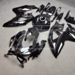 Gloss Black ABS fairings for Suzuki GSXR 600 - 750 2008 - 2010 - premium OEM fit kit by Monster Fairings