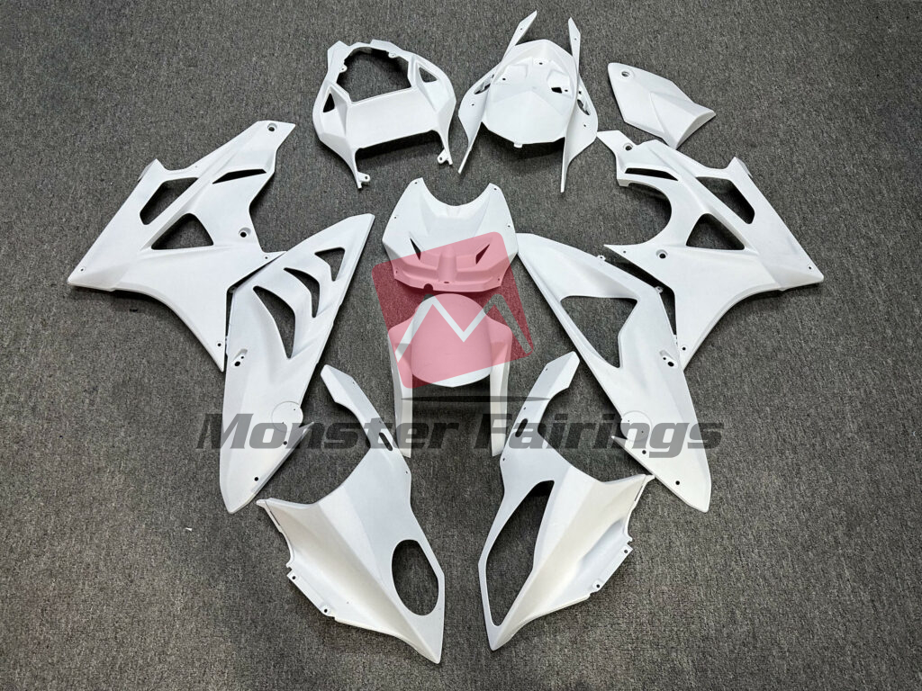 BMW S1000RR 2009 - 2014 Unpainted ABS fairings - custom motorcycle bodywork kit by Monster Fairings