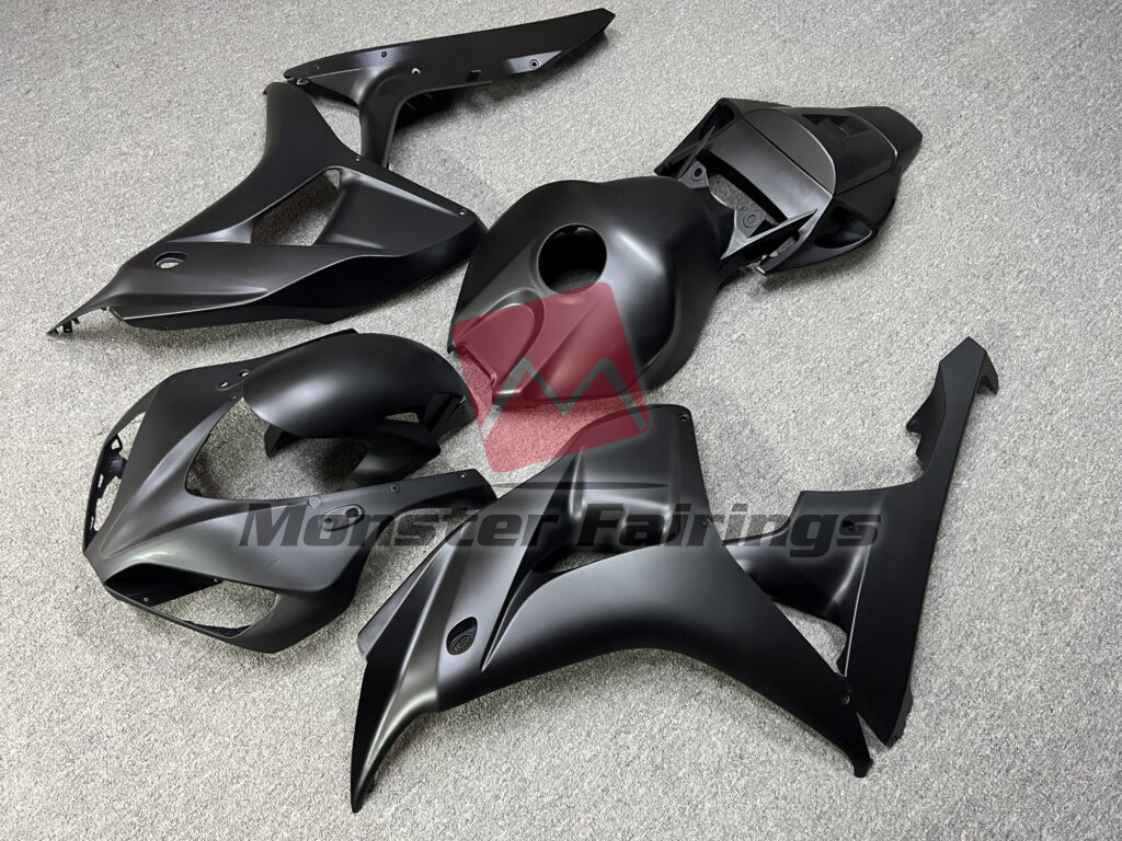 Matte Black ABS fairings for Honda CBR1000RR 2006 - 2007 - premium OEM fit kit by Monster Fairings