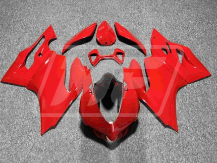 Ducati 1199 Gloss Red ABS Fairings | Monster Fairings