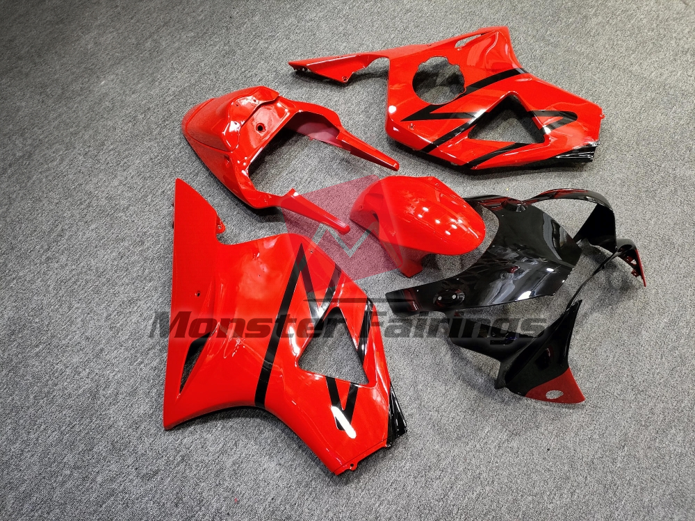 Gloss Red & and Black ABS fairings for Honda CBR954RR 2002 - 2003 - premium OEM fit kit by Monster Fairings