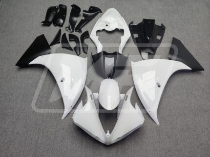 Yamaha R1 2009-2011 Gloss White & Matte Black ABS Fairings | Monster Fairings