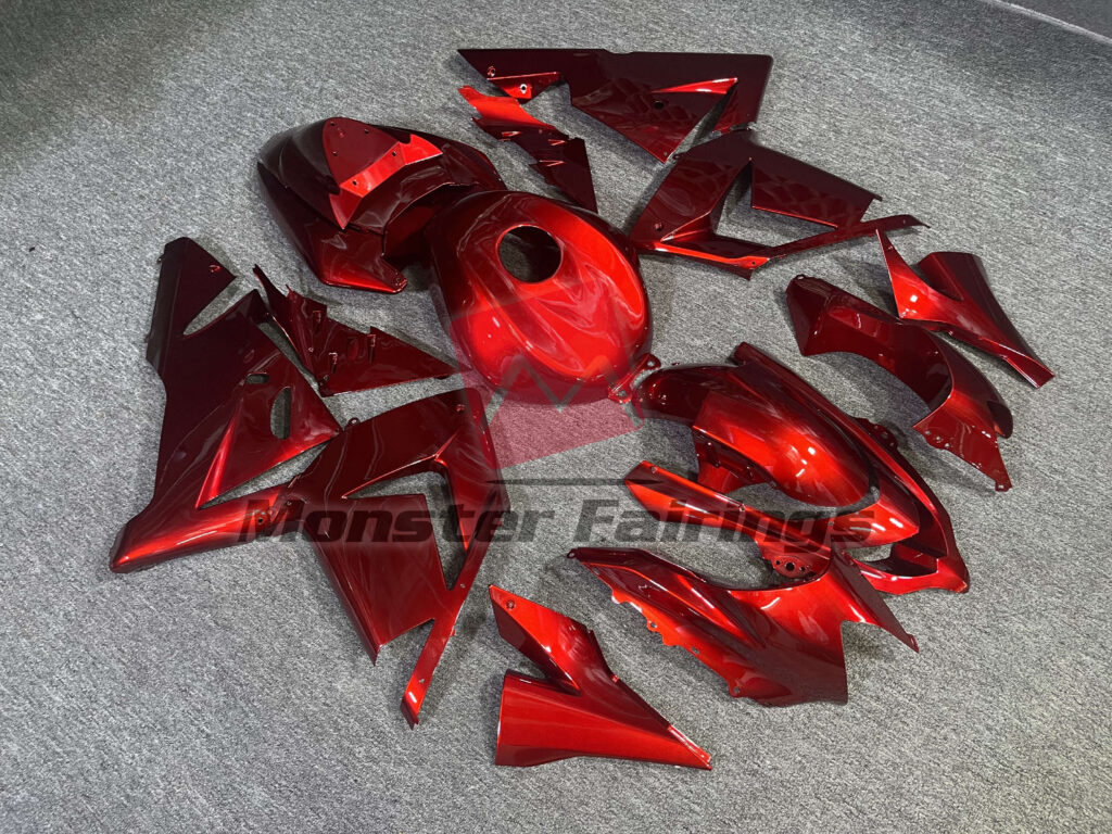 Special Red ABS fairings for Kawasaki ZX10R 2004 - 2005 - premium OEM fit kit by Monster Fairings