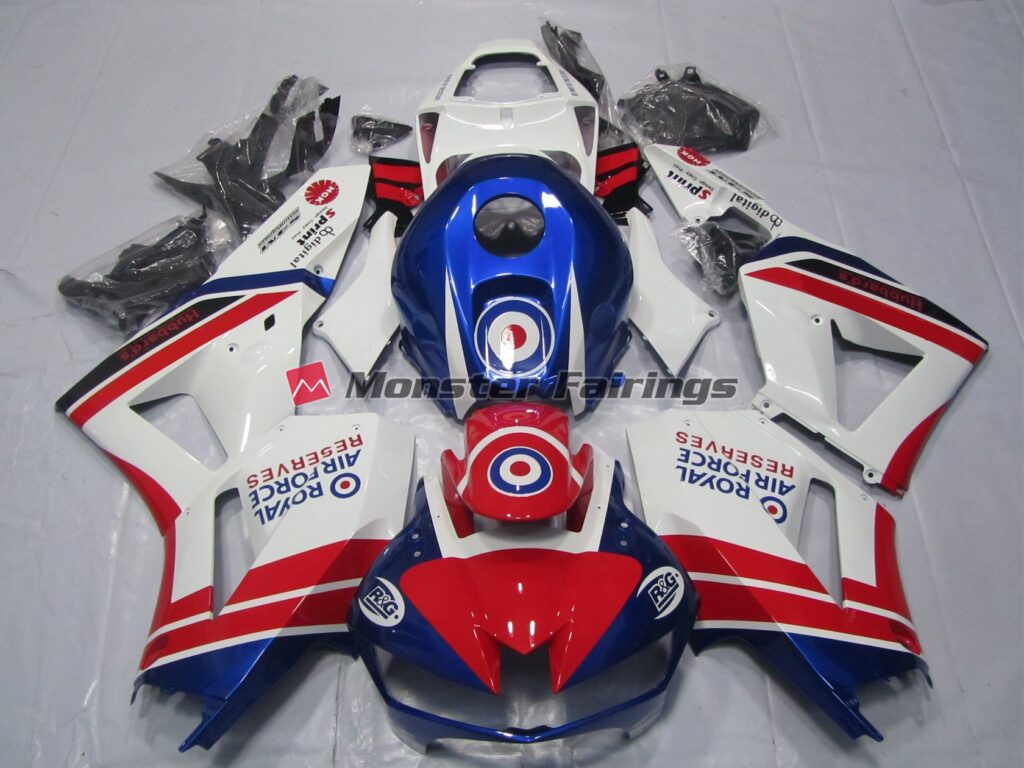 Honda CBR600RR 2013 - 2025 Royal Air Force ABS fairings - custom motorcycle bodywork kit by Monster Fairings