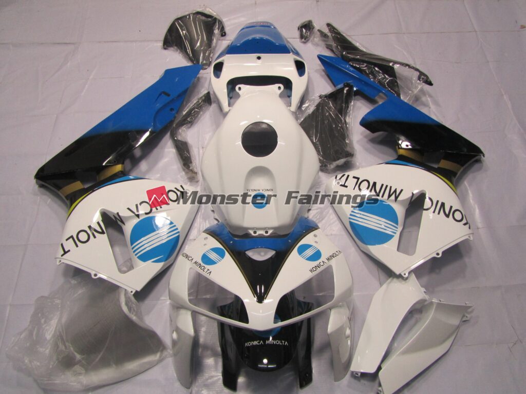 Honda CBR600RR 2005 - 2006 Light Blue KM ABS fairings - custom motorcycle bodywork kit by Monster Fairings