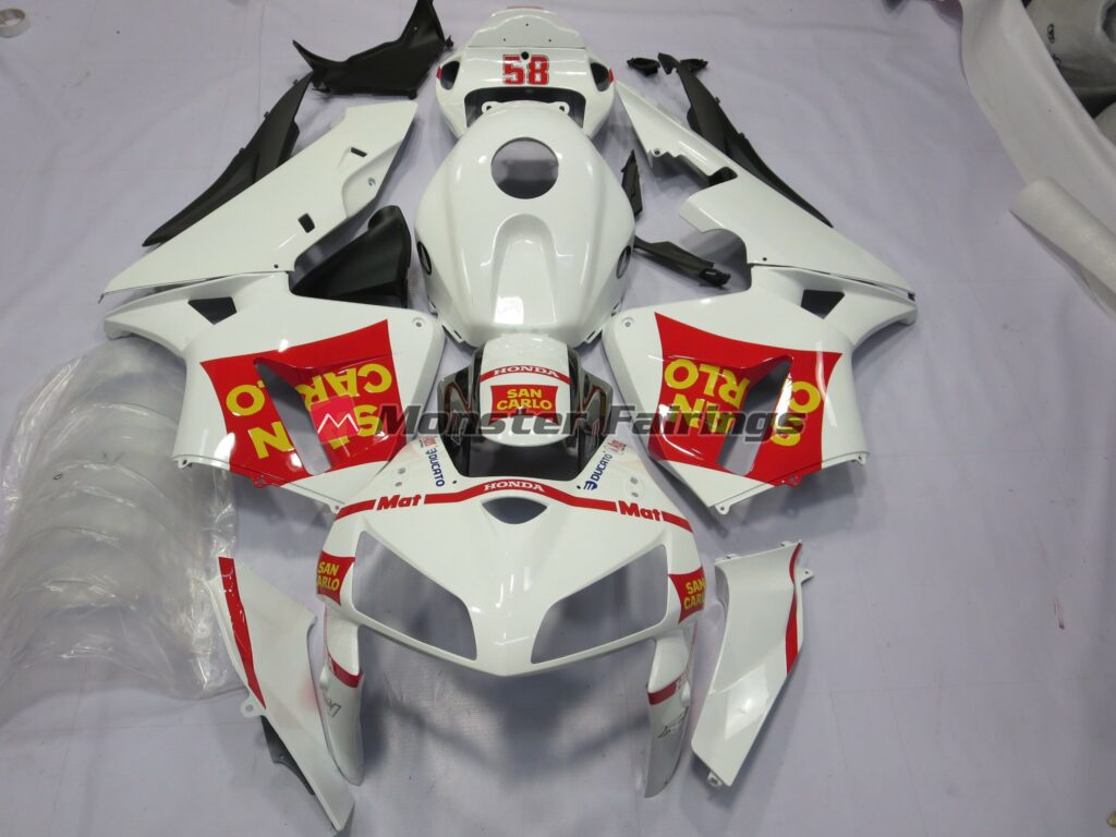 Honda CBR600RR 2007 - 2008 San Carlo 58 ABS fairings - custom motorcycle bodywork kit by Monster Fairings