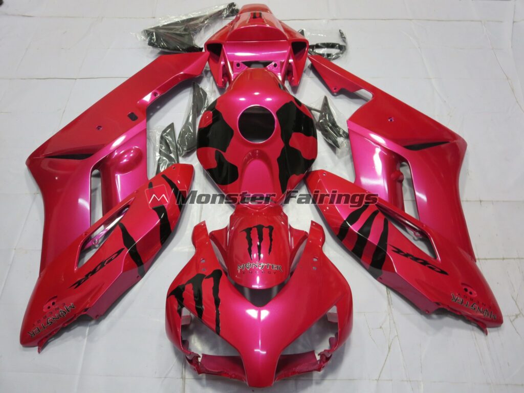 Honda CBR1000RR 2004 - 2005 Pink Monster ABS fairings - custom motorcycle bodywork kit by Monster Fairings