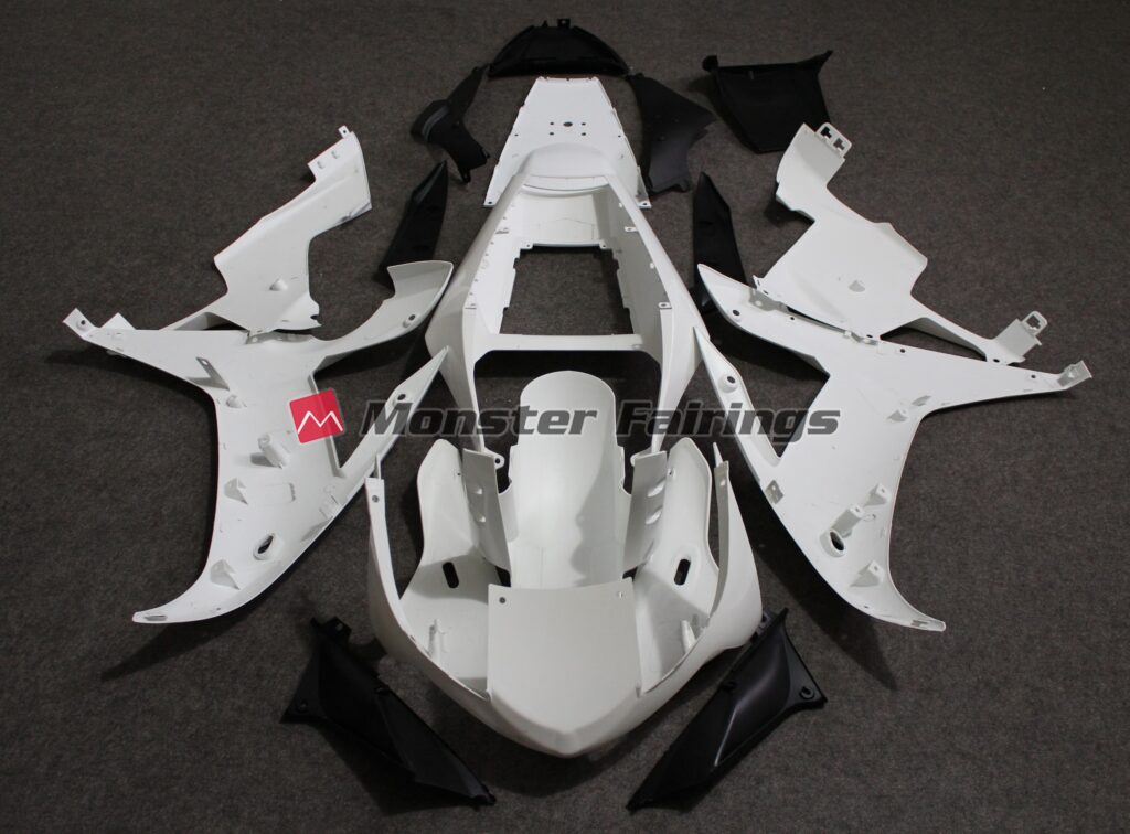 2002 - 2003 Yamaha R1 unpainted fairing set - ABS injection, ready for paint by Monster Fairings