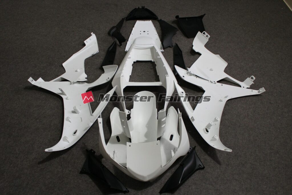 Monster Fairings ABS fairing kit for Yamaha R1 2002 - 2003 - unpainted, precise OEM fit