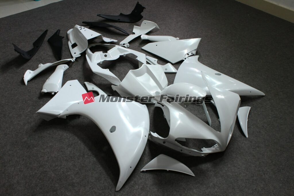 Yamaha R1 2009 - 2012 custom unpainted ABS fairings - durable replacement kit, Monster Fairings