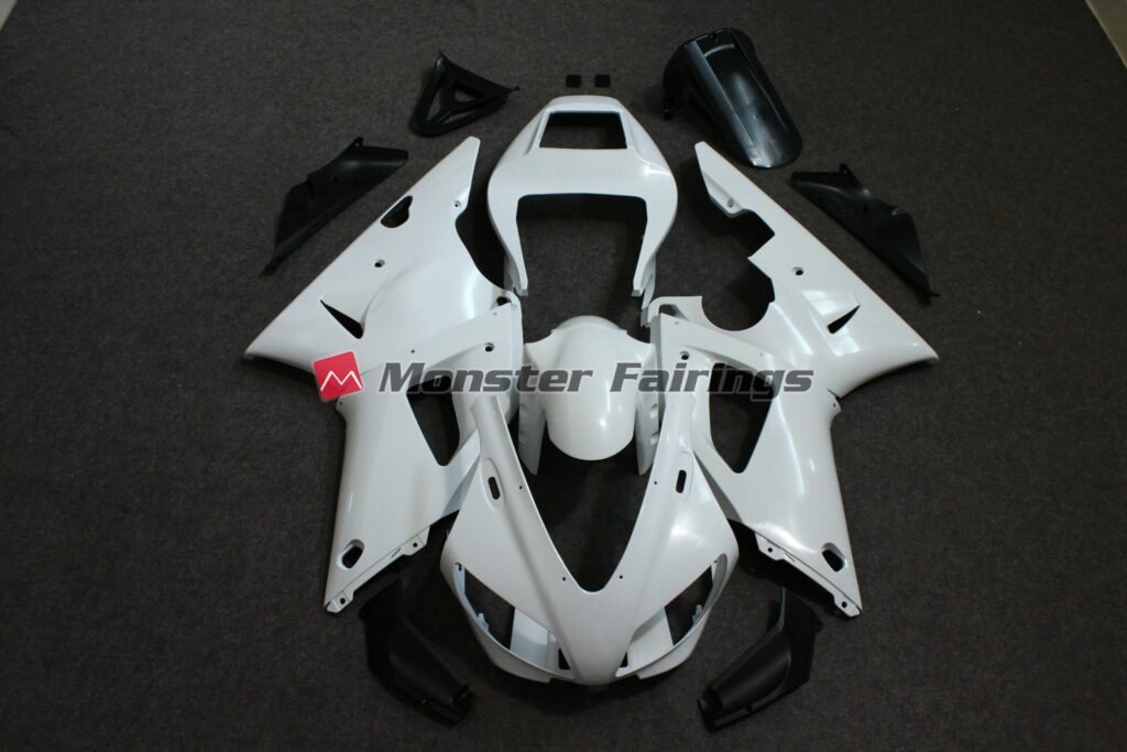 Yamaha R1 1998 - 1999 unpainted ABS fairings - custom motorcycle bodywork kit by Monster Fairings