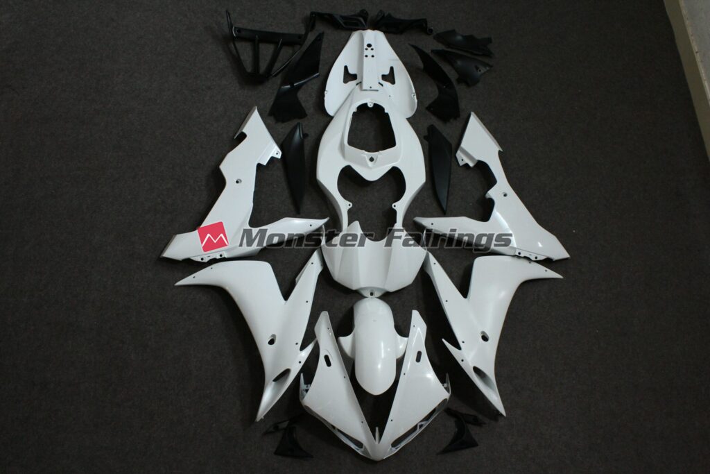 Yamaha R1 2004 - 2006 unpainted ABS fairings - custom motorcycle bodywork kit by Monster Fairings