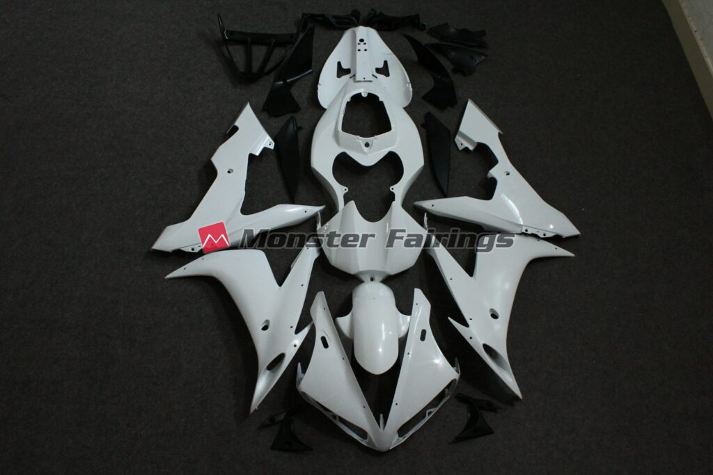 Yamaha R1 2004 - 2006 custom unpainted ABS fairings - durable replacement kit, Monster Fairings