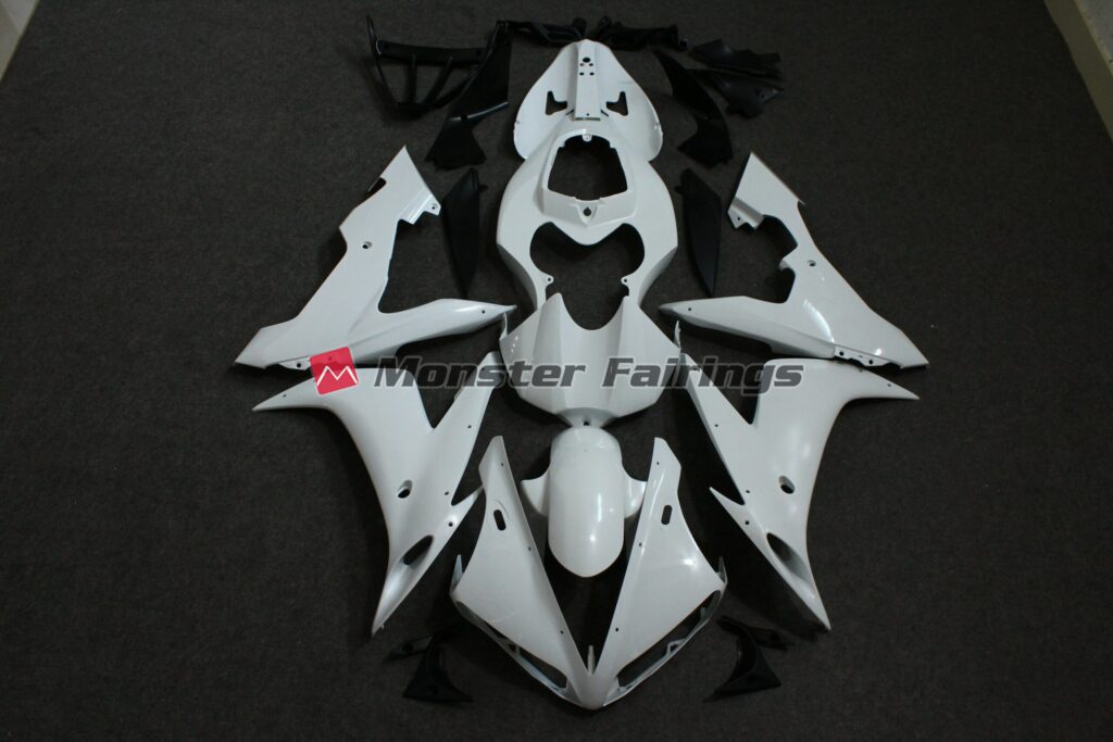 2004 - 2006 Yamaha R1 unpainted fairing set - ABS injection, ready for paint by Monster Fairings