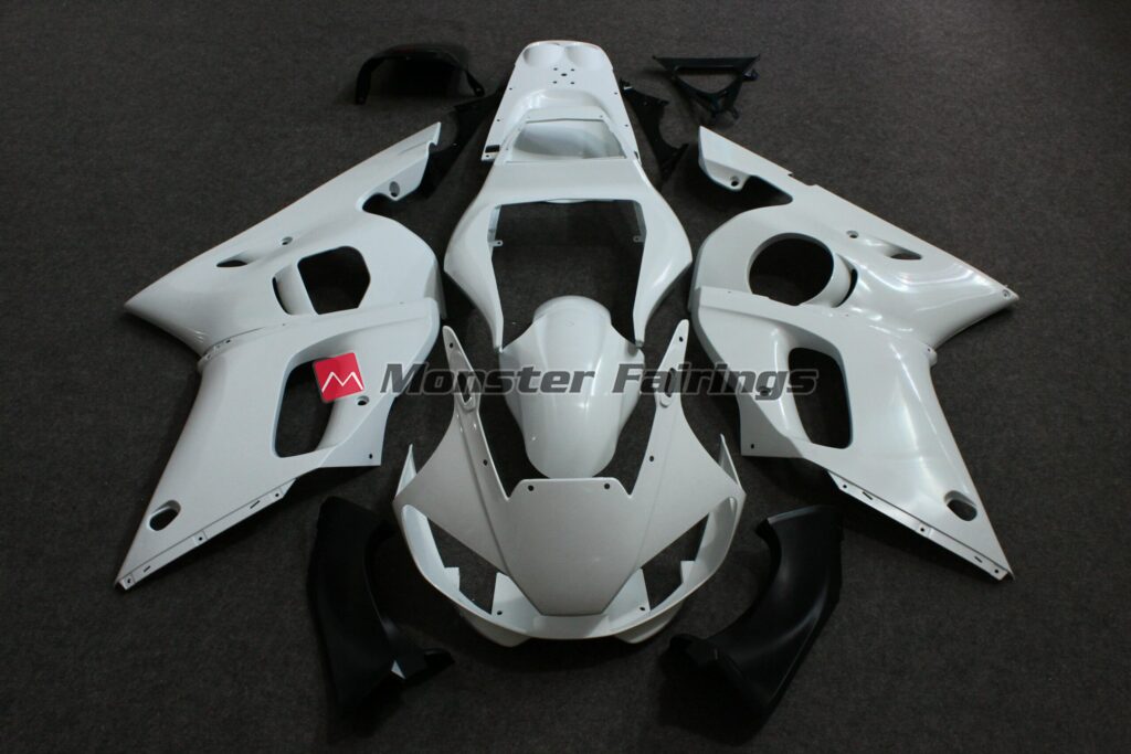 Yamaha R6 1998 - 2002 unpainted ABS fairings - custom motorcycle bodywork kit by Monster Fairings