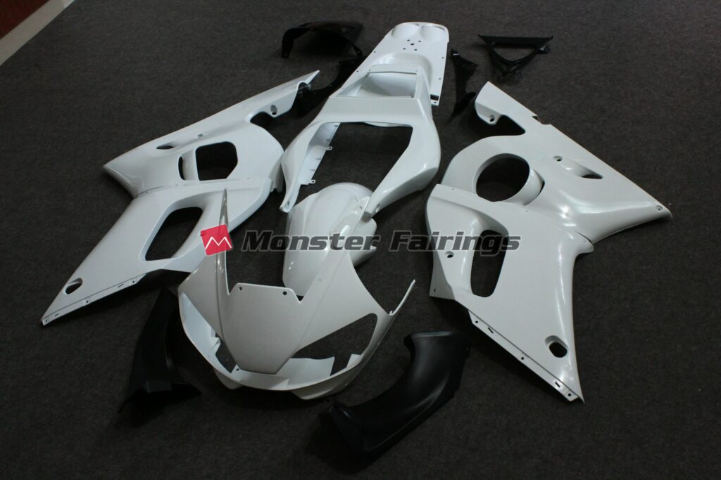 Yamaha R6 1998 - 2002 custom unpainted ABS fairings - durable replacement kit, Monster Fairings
