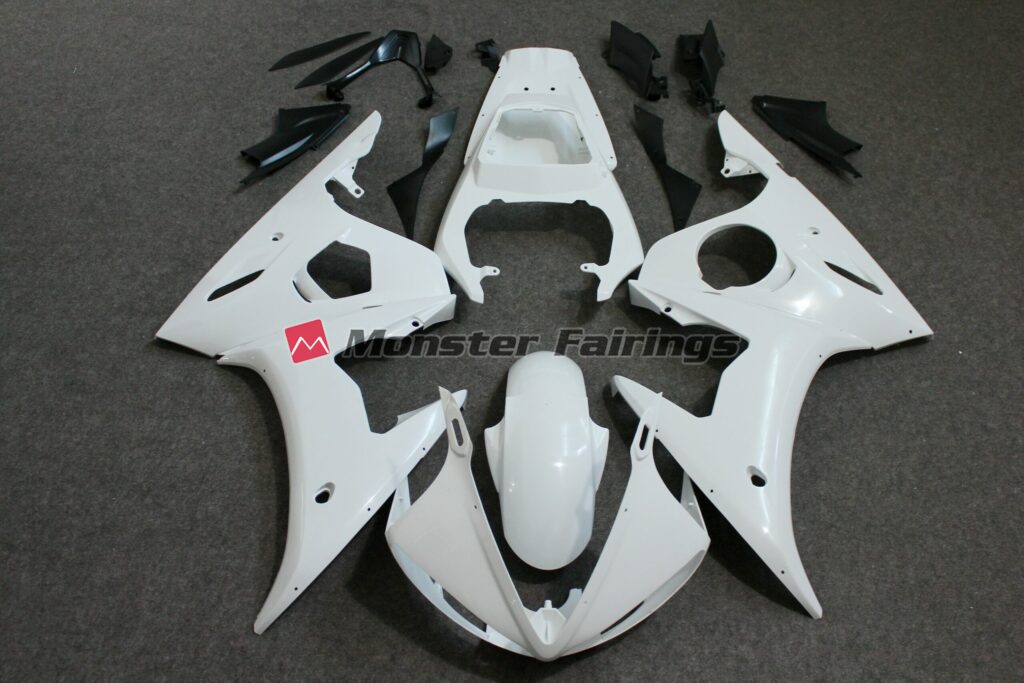 Yamaha R6 2003 - 2004 custom unpainted ABS fairings - durable replacement kit, Monster Fairings