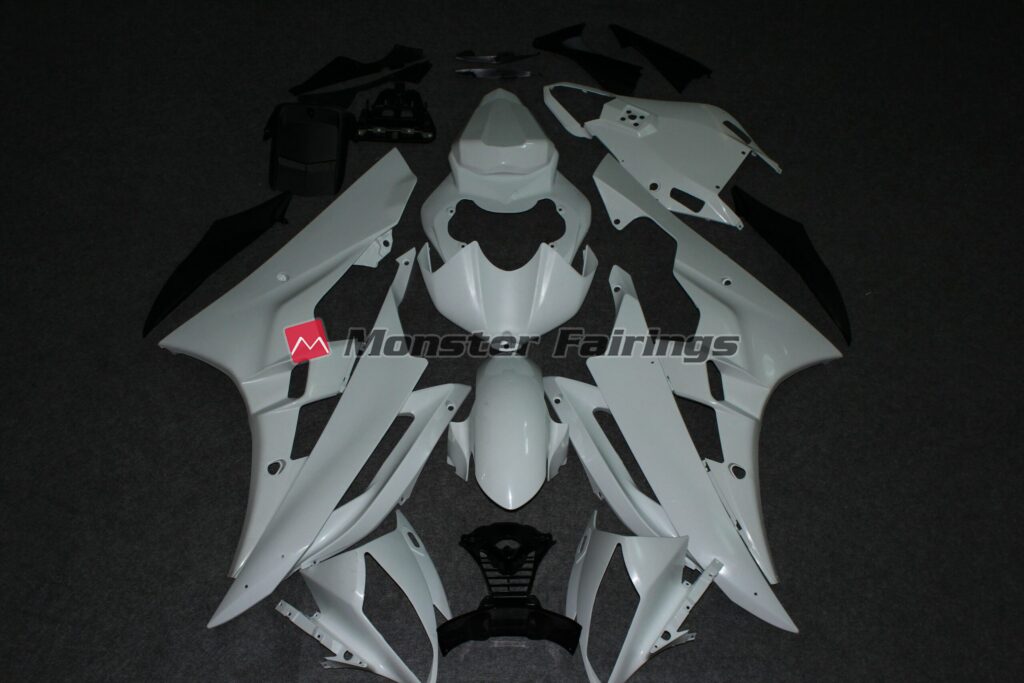 Monster Fairings ABS fairing kit for Yamaha R6 2006 - 2007 - unpainted, precise OEM fit
