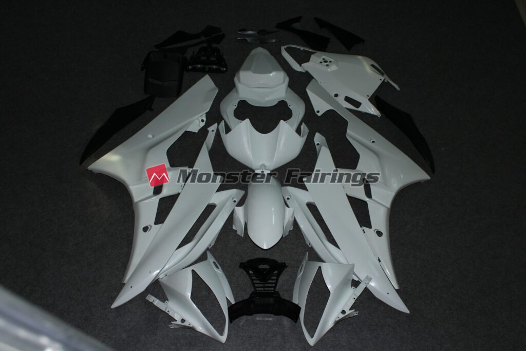 Yamaha R6 2006 - 2007 ABS unpainted fairings - high - quality motorcycle kit by Monster Fairings