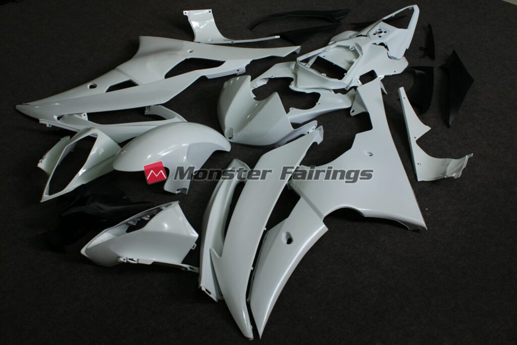 Yamaha R6 2008 - 2013 custom unpainted ABS fairings - durable replacement kit, Monster Fairings