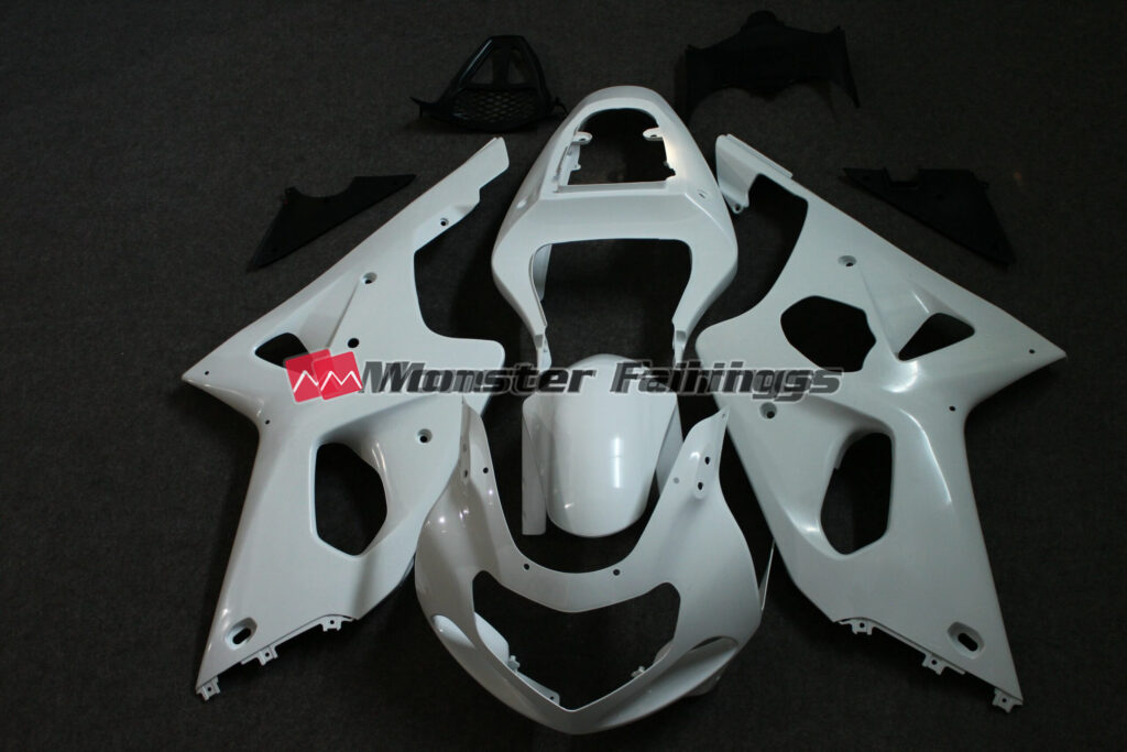 Suzuki GSXR 1000 2000 - 2002 unpainted ABS fairings - custom motorcycle bodywork kit by Monster Fairings