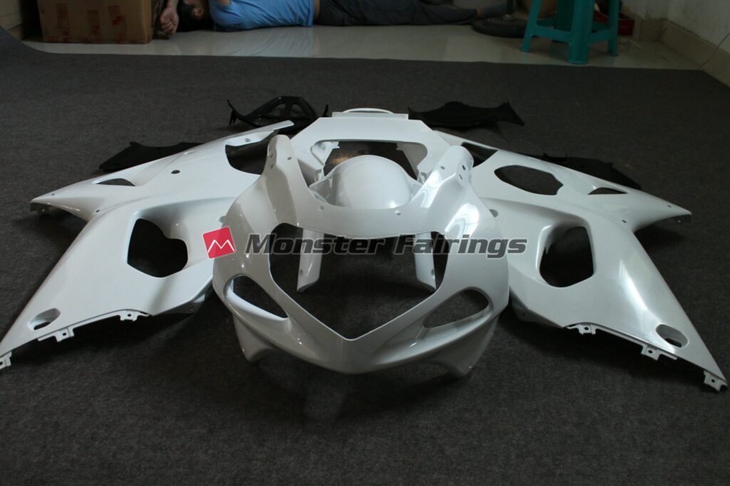 Monster Fairings ABS fairing kit for Suzuki GSXR 1000 2000 - 2002 - unpainted, precise OEM fit