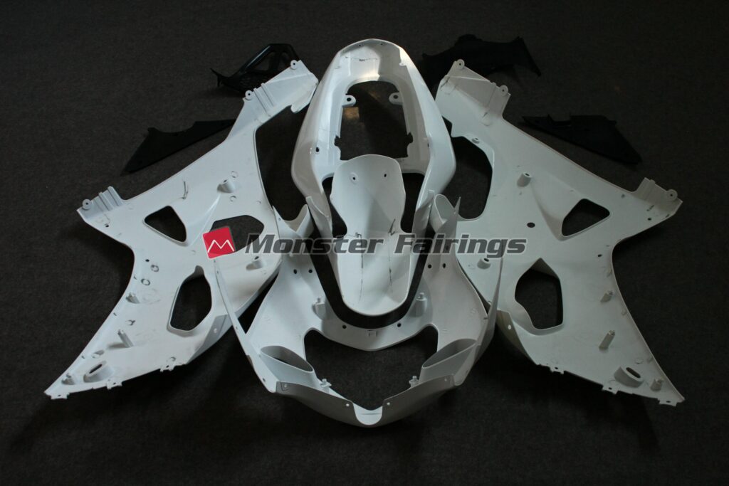 Suzuki GSXR 1000 2000 - 2002 ABS unpainted fairings - high - quality motorcycle kit by Monster Fairings