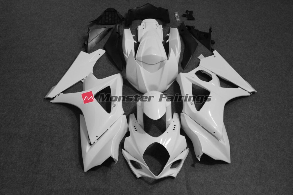 Unpainted ABS fairings for Suzuki GSXR 1000 2007 - 2008 - premium OEM fit kit by Monster Fairings