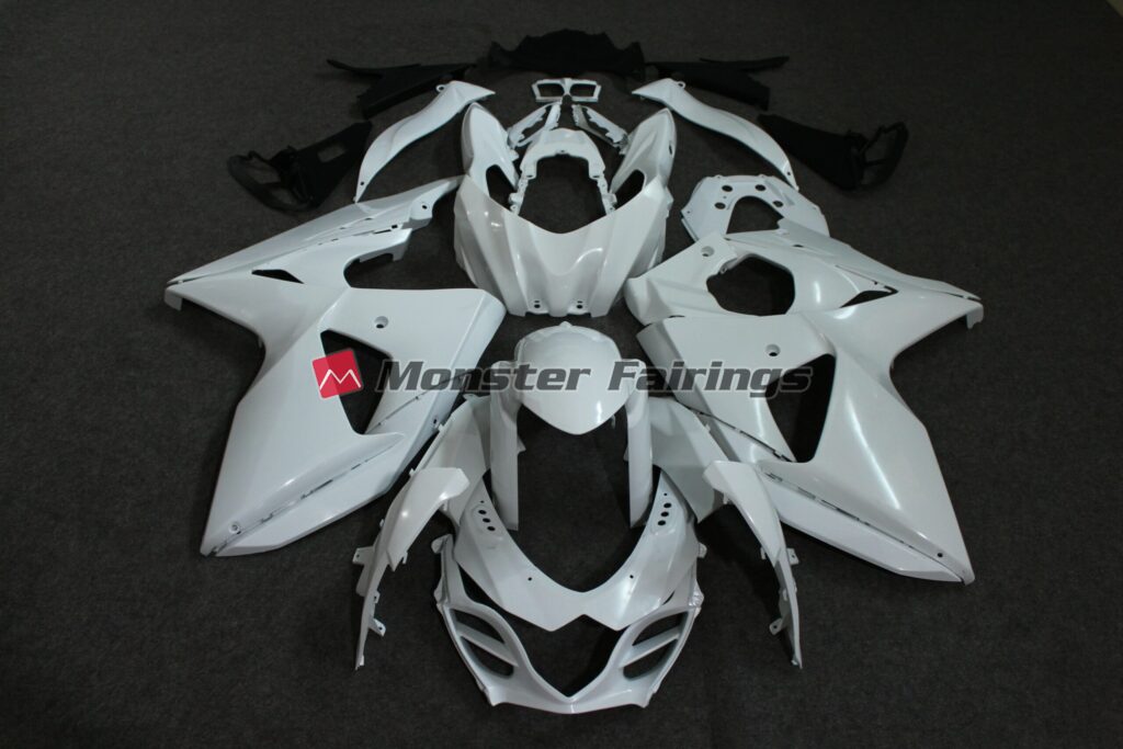 Suzuki GSXR 1000 2009 - 2014 custom unpainted ABS fairings - durable replacement kit, Monster Fairings