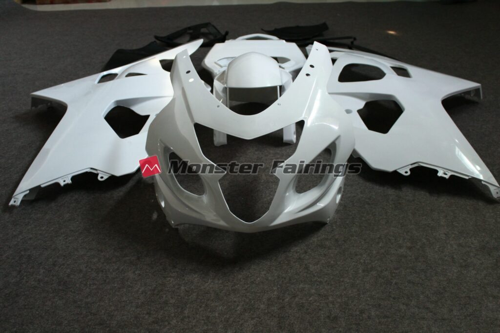 Suzuki GSXR 600 - 750 2004 - 2005 unpainted ABS fairings - custom motorcycle bodywork kit by Monster Fairings