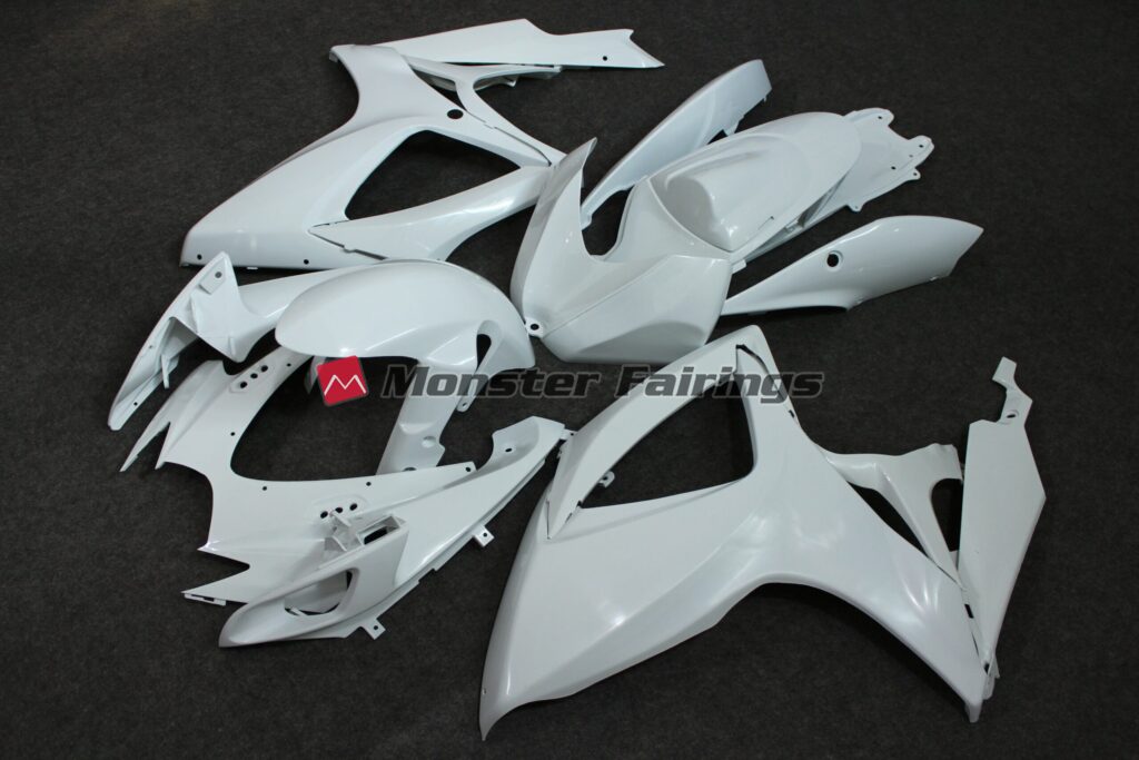 Monster Fairings ABS fairing kit for Suzuki GSXR 600 - 750 2006 - 2007 - unpainted, precise OEM fit
