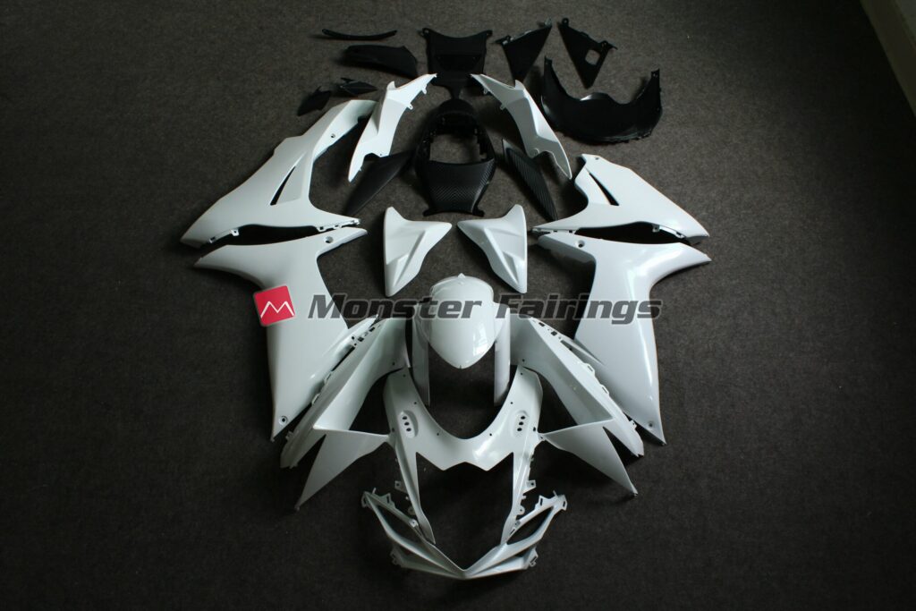 Suzuki GSXR 600 - 750 2011 - 2014 unpainted ABS fairings - custom motorcycle bodywork kit by Monster Fairings