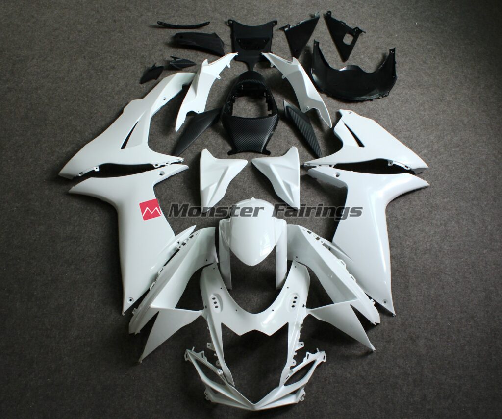 Unpainted ABS fairings for Suzuki GSXR 600 - 750 2011 - 2014 - premium OEM fit kit by Monster Fairings