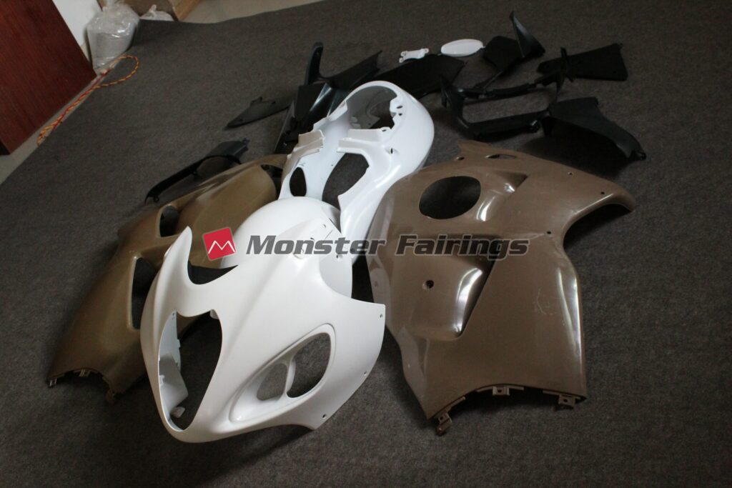 Suzuki GSXR 1300 1997 - 2007 custom unpainted ABS fairings - durable replacement kit, Monster Fairings