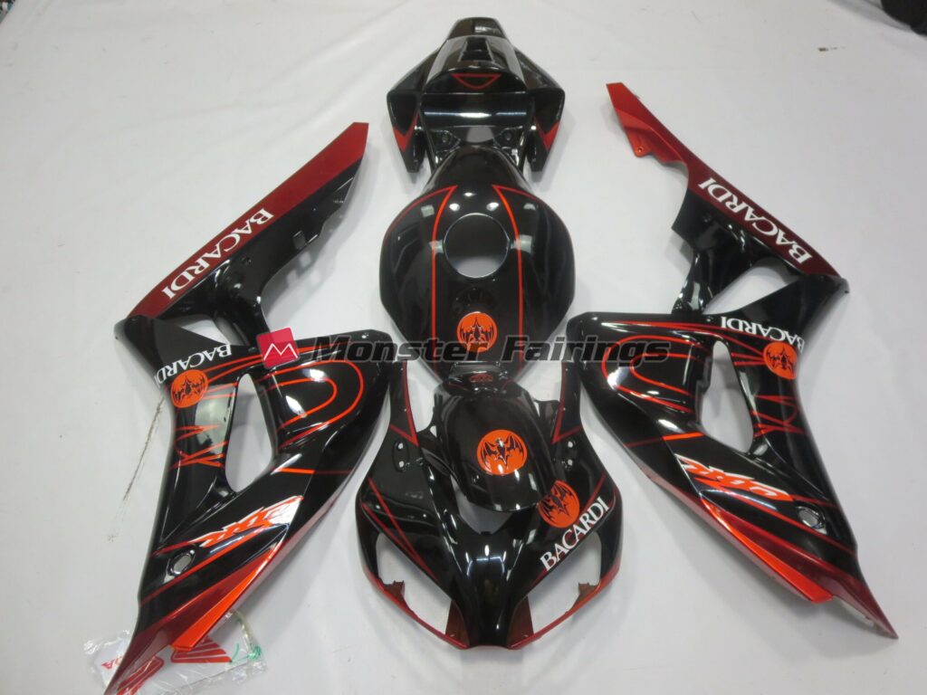 Honda CBR1000RR 2006 - 2007 Bacardi ABS fairings - custom motorcycle bodywork kit by Monster Fairings