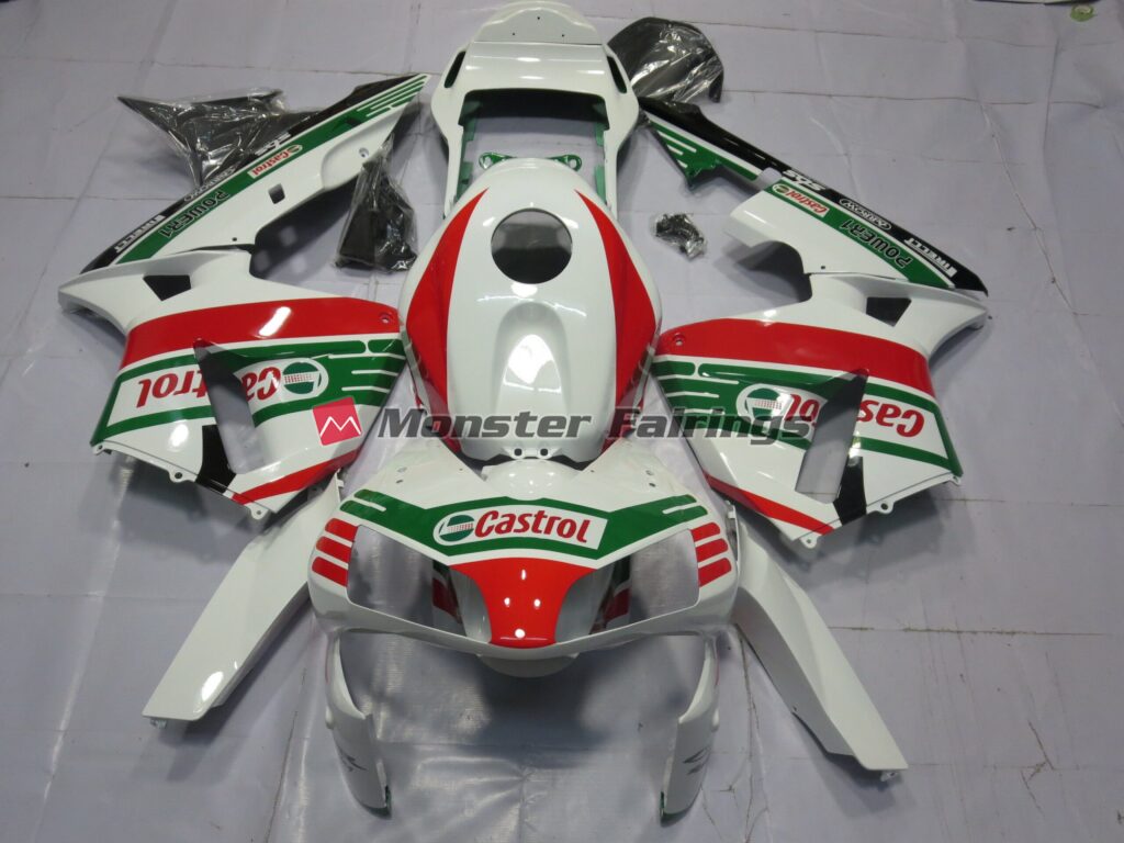 Honda CBR600RR 2003 - 2004 Castrol ABS fairings - custom motorcycle bodywork kit by Monster Fairings