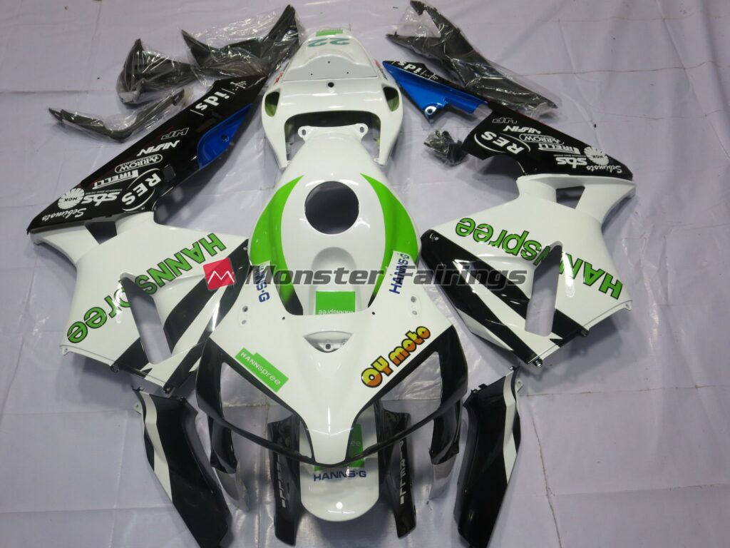Honda CBR600RR 2005 - 2006 HannSpree ABS fairings - custom motorcycle bodywork kit by Monster Fairings